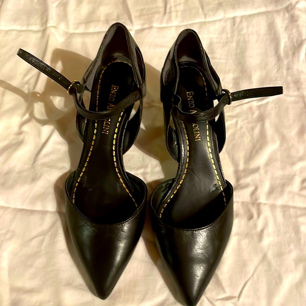 Enzo Angiolini black heels